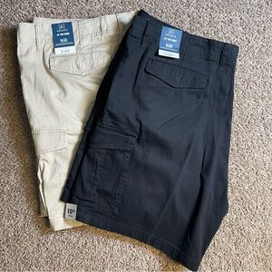 George NEW men’s cargo shorts 46 knee length Bermuda stretch casual utility golf